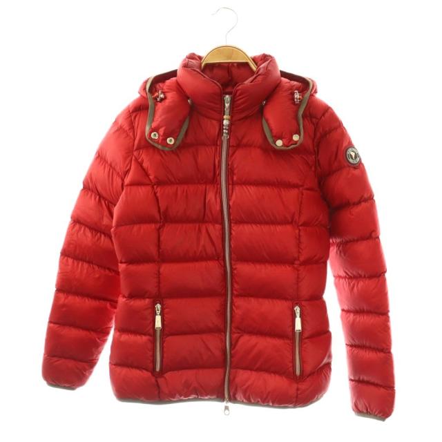 【中古】ケープホーン CAPE HORN ダウンジャケット 18AW 42 赤 レッド /SY ■OS レディース