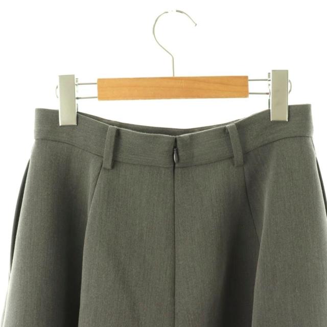 【中古】クラネ CLANE BONDING VOLUME SKIRT スカート ロング フレア 2 グレー /NR ■OS レディース_4