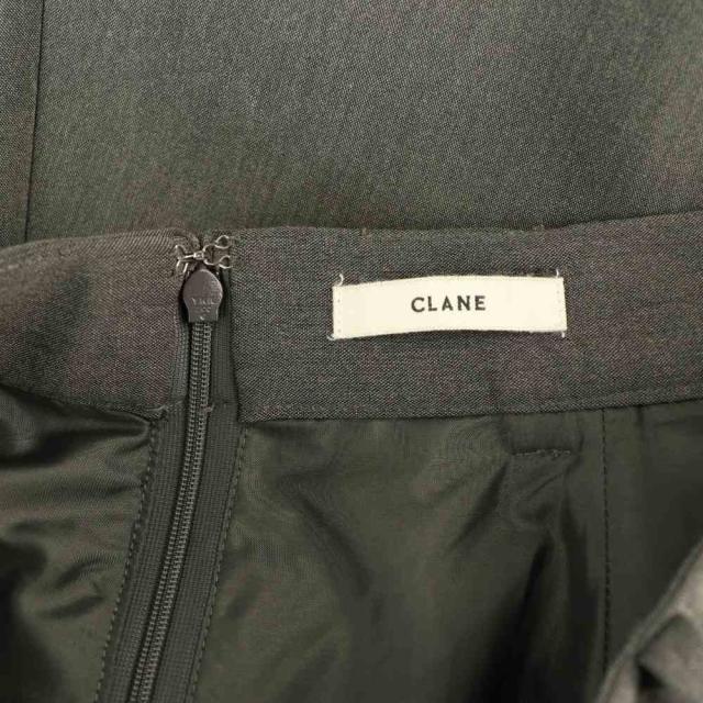 【中古】クラネ CLANE BONDING VOLUME SKIRT スカート ロング フレア 2 グレー /NR ■OS レディース_5
