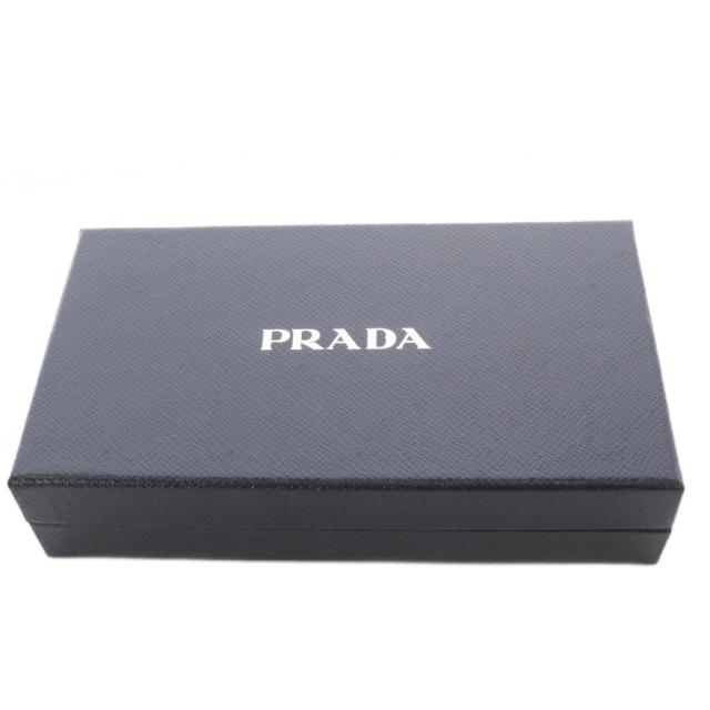 【中古】プラダ PRADA サフィアーノ パスケース付き 長財布 レザー ロゴ ピンク 1MH132 /SR ■OH レディース_5