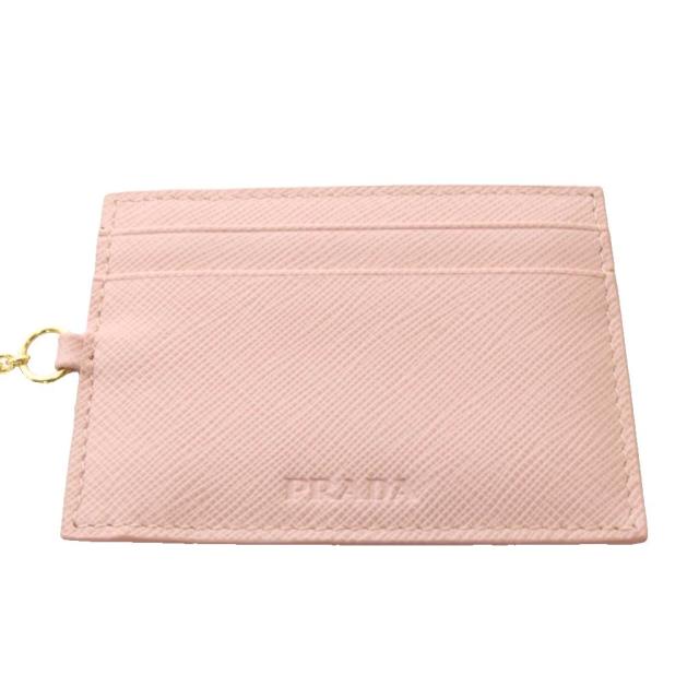 【中古】プラダ PRADA サフィアーノ パスケース付き 長財布 レザー ロゴ ピンク 1MH132 /SR ■OH レディース_8