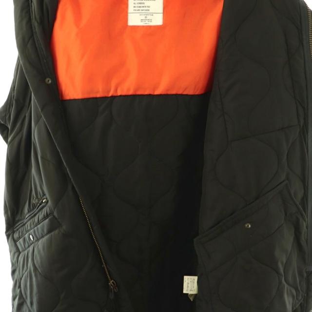 【中古】アメリカンラグシー インサレーションロングジャケット 中綿上衣 L 黒いこと CWU-9P レディース