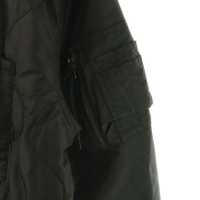 【中古】アメリカンラグシー インサレーションロングジャケット 中綿上衣 L 黒いこと CWU-9P レディース