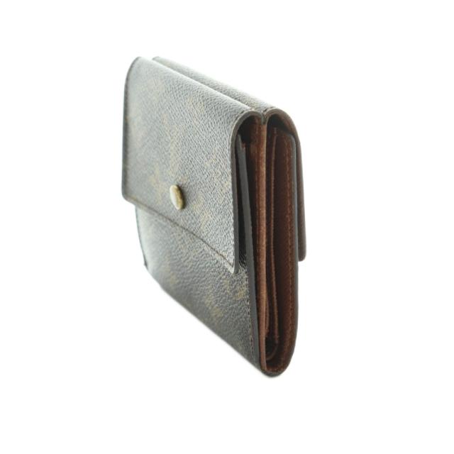 【中古】ルイヴィトン ポルトフォイユエリーズ 財布 二つ折り 小銭入れ モノグラム柄 茶 M61654 ■OS ■OH レディース_2