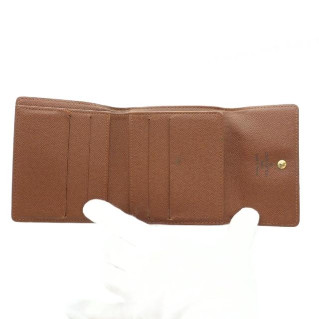 【中古】ルイヴィトン ポルトフォイユエリーズ 財布 二つ折り 小銭入れ モノグラム柄 茶 M61654 ■OS ■OH レディース_4