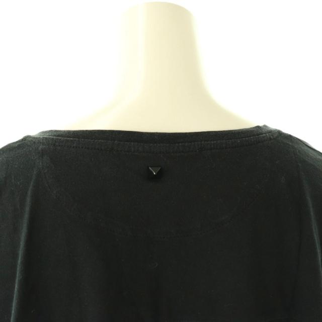 【中古】ヴァレンティノ ヴァレンチノ VALENTINO NOIR 半袖 Tシャツ カットソー M ブラック /CX ■OS レディース_5