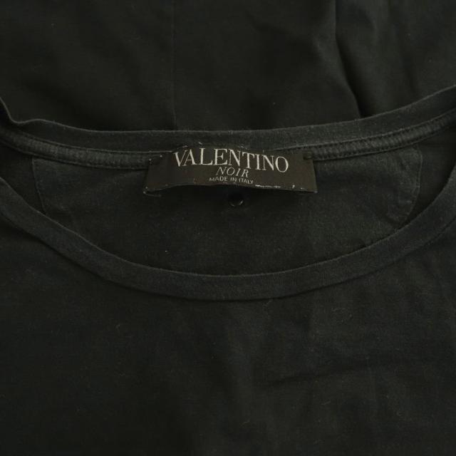 【中古】ヴァレンティノ ヴァレンチノ VALENTINO NOIR 半袖 Tシャツ カットソー M ブラック /CX ■OS レディース_6