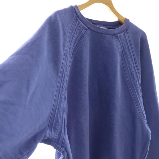 【中古】アクネ ストゥディオズ FN-MN-SWEA000308 エンボスロゴクルーネックスウェット プルオーバー 長袖 XS ブルー_2