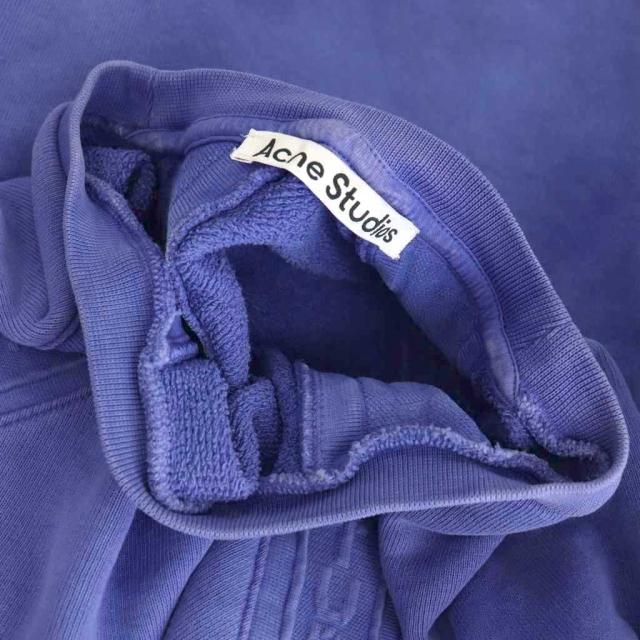 【中古】アクネ ストゥディオズ FN-MN-SWEA000308 エンボスロゴクルーネックスウェット プルオーバー 長袖 XS ブルー_5