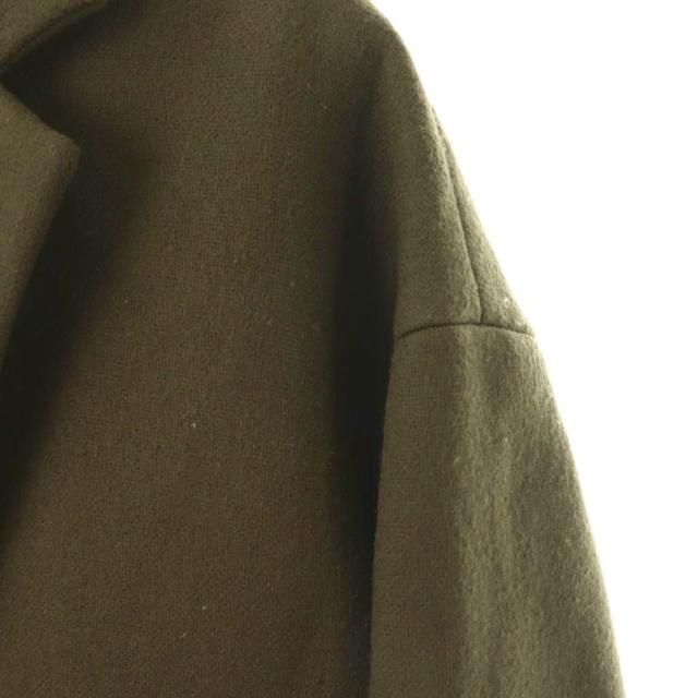 【中古】ムーサ ドゥーズィエム 位置付け MUSE de Deuxieme Classe チェスターコート アウター まっ黒い赤銅色/CX