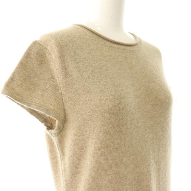 【中古】ポロ ラルフローレン POLO RALPH LAUREN カシミヤ ニットワンピース ロング M ベージュ /DF ■OS レディース
