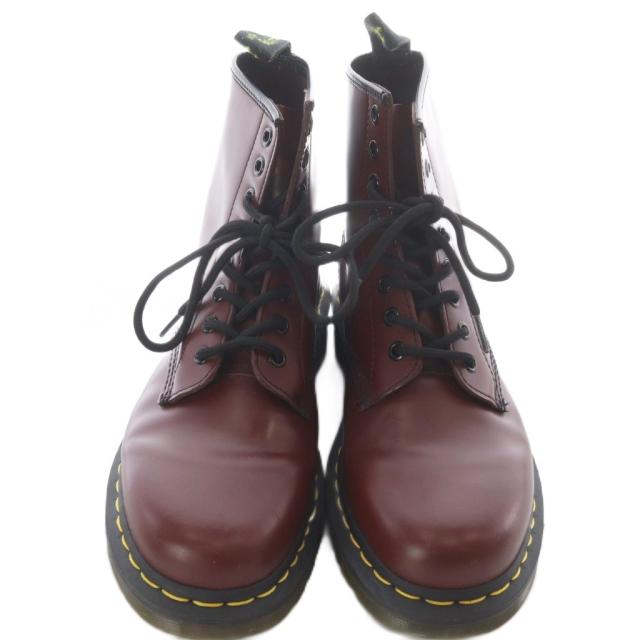 【中古】ドクターマーチン DR.MARTENS 8ホールブーツ ショートブーツ レザー UK7 エンジ 1460 /SR メンズ