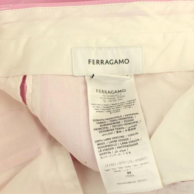【中古】フェラガモ FERRAGAMO ウールスラックス パンツ 44 ピンク /ES ■OS メンズ_5