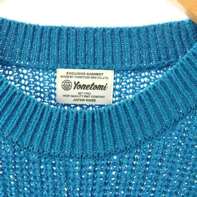 【中古】ヨネトミ 25SS YONETOMI WASHI COTTON TAP ニット セーター プルオーバー journal standard luxe取り扱い 4_4