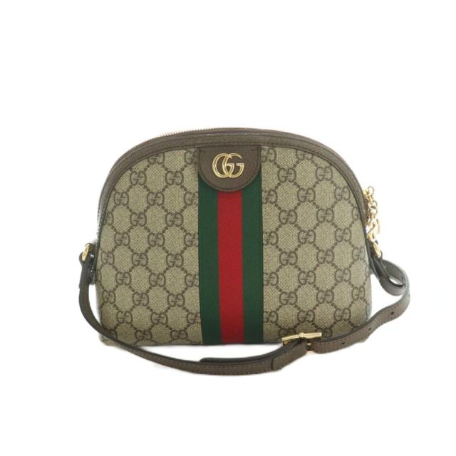 【中古】グッチ GUCCI GG オフィディア スモール バッグ ショルダーバッグ 茶 499621 /MI ■OS ■OH レディース