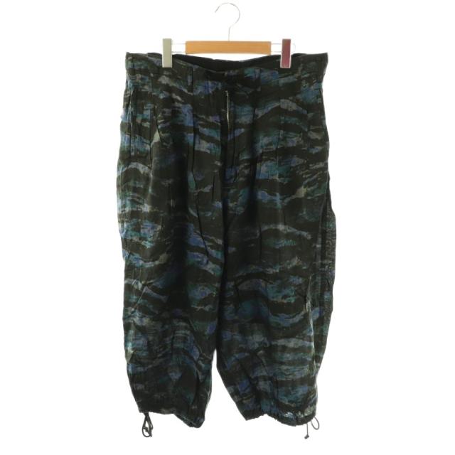 【中古】グラウンドワイ ヨウジヤマモト GroundY サルエルパンツ 3 黒 ブラック /SY ■OS メンズ