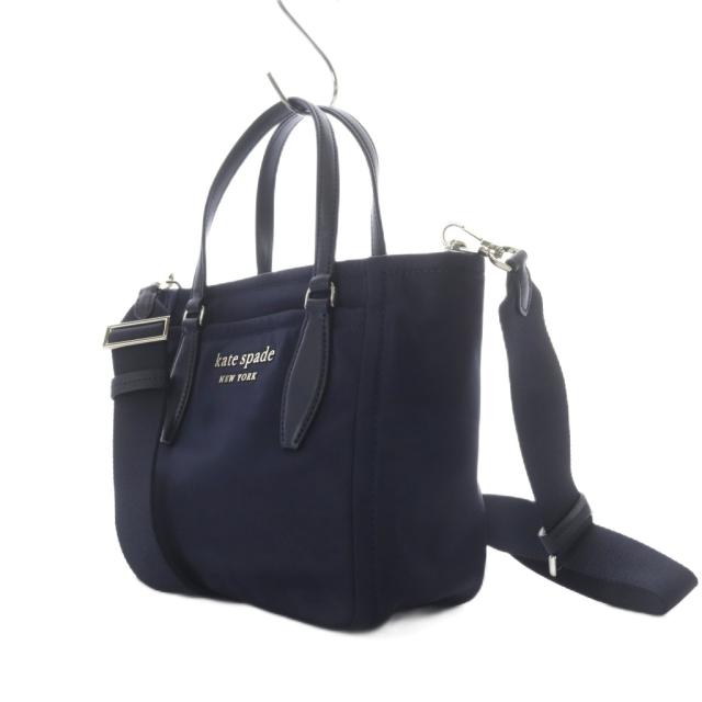 【中古】未使用品 ケイトスペード KATE SPADE Daily Small Satchel 2WAYバッグ トートバッグ ショルダーバッグ ネイビー_5
