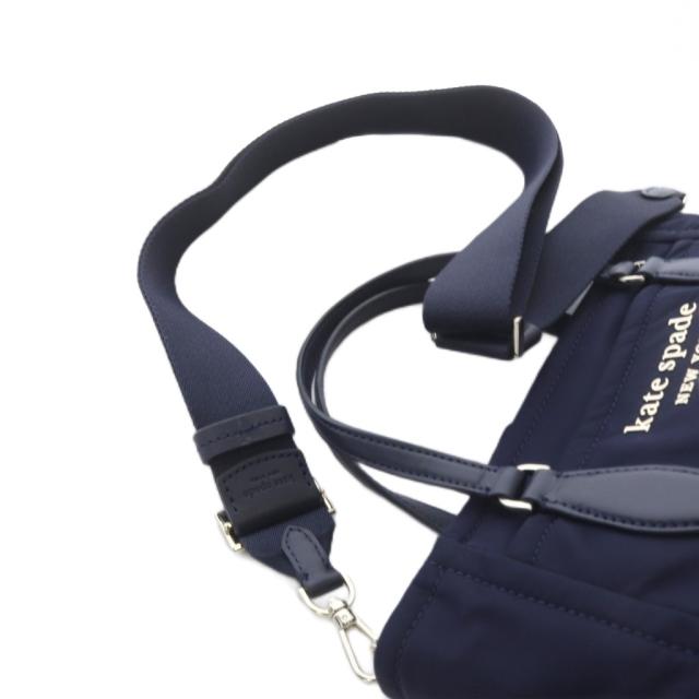 【中古】未使用品 ケイトスペード KATE SPADE Daily Small Satchel 2WAYバッグ トートバッグ ショルダーバッグ ネイビー_7