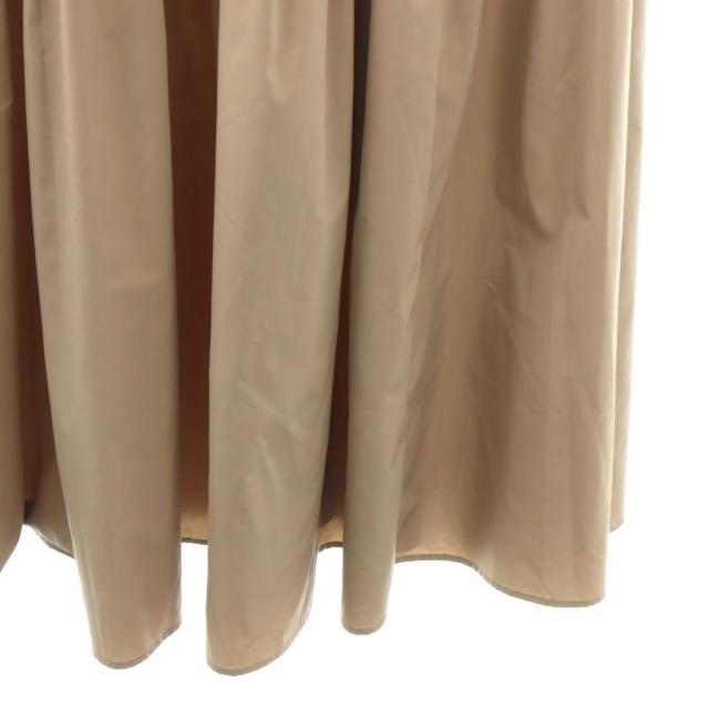 【中古】アナイ ANAYI 25AW ポンチ×タフタティアード ワンピース ロング 38 ベージュ /SY ■OS レディース_3