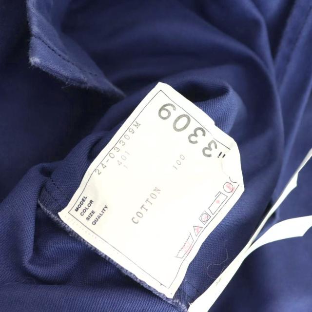 【中古】サカイ sacai 24-03309MMoleskin ShirtS/Sシャツ 半袖 1 ネイビー /HK ■OS ■AD メンズ_4