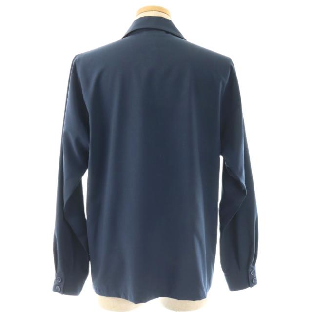 【中古】イロコイ iroquois REFLAX WEATHER CLOTH WJK PTジャケットパンツセットアップ ダブル 1 ネイビー /HK ■OS_2