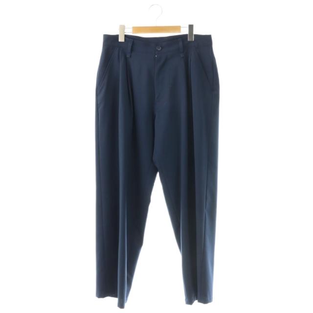【中古】イロコイ iroquois REFLAX WEATHER CLOTH WJK PTジャケットパンツセットアップ ダブル 1 ネイビー /HK ■OS_4