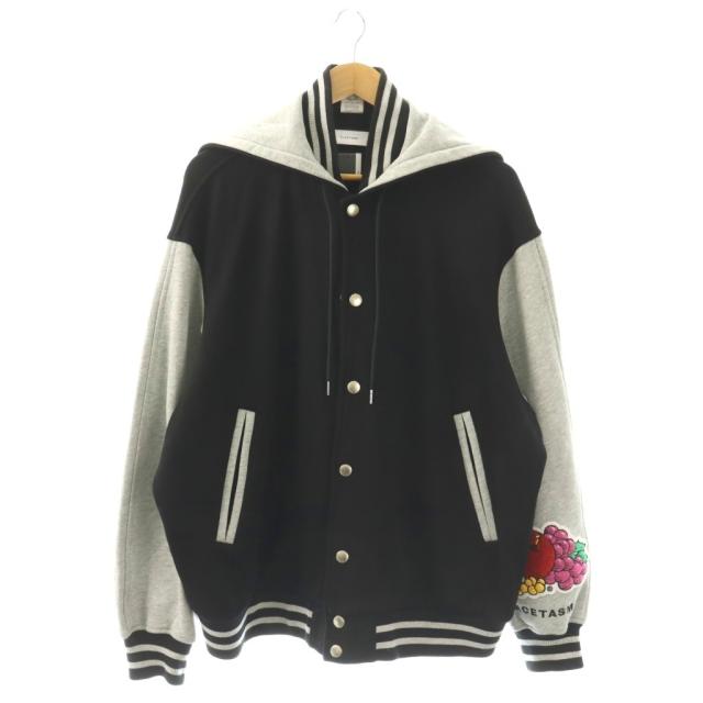 【中古】ファセッタズム FACETASM ×FRUIT OF THE LOOM STADIUM SWEAT JACKET ジャケット スタジャン パーカー