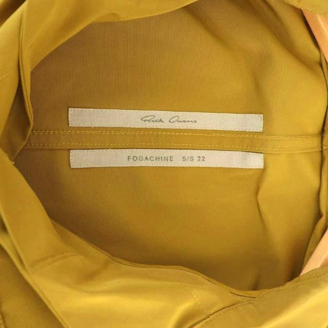 【中古】リックオウエンス Rick Owens RU01B1296 FOGACHINE S/S シャツ 半袖 48 カーキ /HK ■OS ■SH メンズ_5