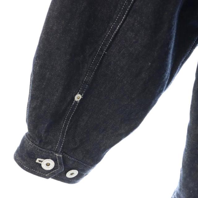 【中古】コムデギャルソンオム 25SS AD2024 ジップアップデニムジャケット ステンカラージャケット M ネイビー /DF_3