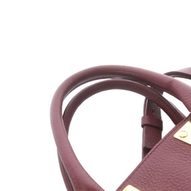 【中古】ソフィーヒュルム Sophie Hulme 2WAY ショルダーバッグ ハンドバッグ レザー 紫 パープル /SR レディース_6