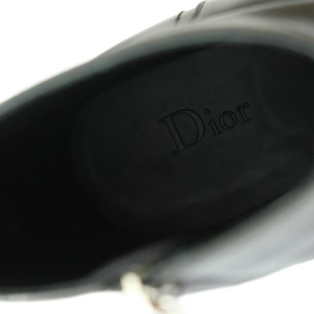 【中古】ディオールオム Dior HOMME サイドジップ ショートブーツ 40 25.0cm 黒 /MI ■OS メンズ_6