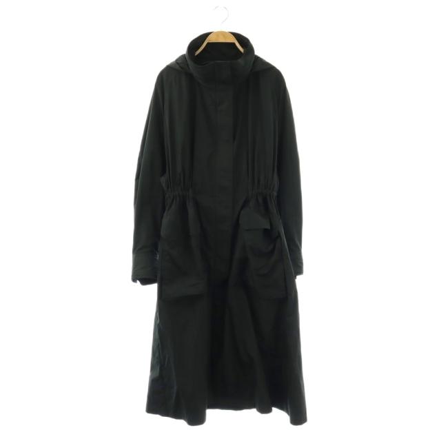 【中古】カオス CHAOS プリズムライトコート スプリングコート アウター ロング F 黒 /NR ■OS レディース