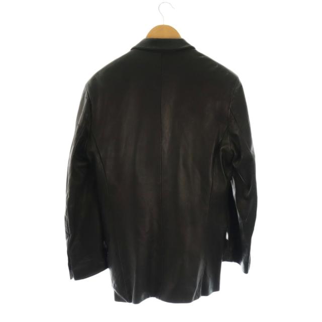 中古】ダンヒル dunhill ラムレザージャケット 3B テーラード 50