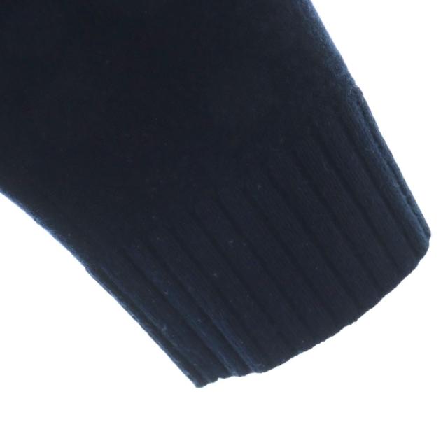 【中古】ドゥーズィエムクラス エブリデイアイライク 25AW クロップドタートルネックニット セーター ネイビー_3