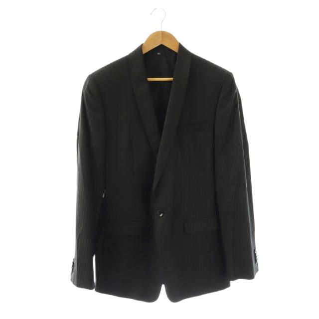 【中古】ディー&amp;ジー ドルガバ ドルチェ&amp;ガッバーナ D&amp;G シャドウストライプ ウール 1B ジャケット アウター テーラード 48