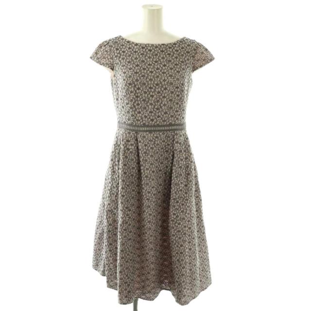 【中古】トッカ TOCCA 25AW MEMORY OF LACE ドレス ワンピース 膝丈 0 ピンク ■SH /SY ■OS レディース
