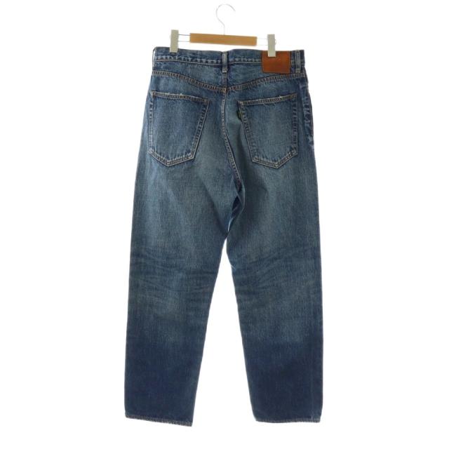 【中古】オーベルジュ AUBERGE MARLON USED デニムパンツ ジーンズ ボタンフライ コットン 34 紺 /NR ■OS ■AD_1