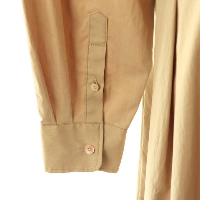 【中古】プラージュ Plage Flared Shirt ドレス ワンピース シャツワンピース ベルト付き 36 ベージュ /CX ■OS