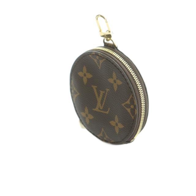 【中古】ルイヴィトン LOUIS VUITTON モノグラム チャーム ラウンド コインケース 小銭入れ 茶 ■OS ■OH レディース_2