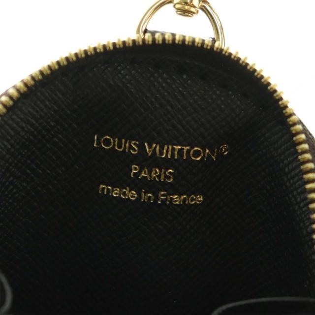 【中古】ルイヴィトン LOUIS VUITTON モノグラム チャーム ラウンド コインケース 小銭入れ 茶 ■OS ■OH レディース_6