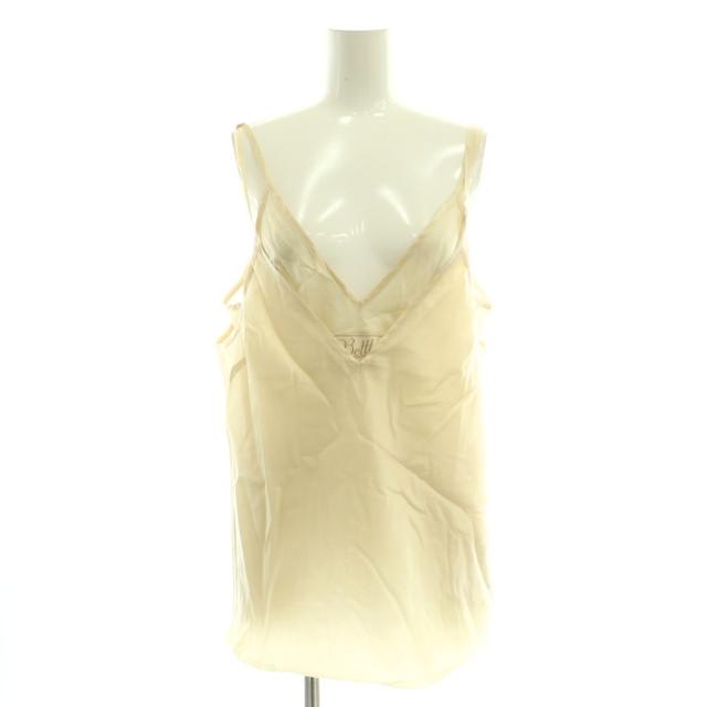 【中古】未使用品 ベター BETTER 25AW DOUBLE CAMI DRESS ドレス 生成 /SY ■OS レディース