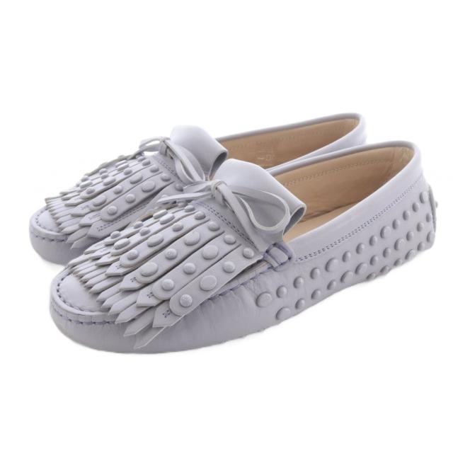TOD'S ハラコ イントレチャートリボン ドライビングシューズ ローファー TOD'S トッズ ローファー ドライビングシューズ TOD'S ハラコ イントレ