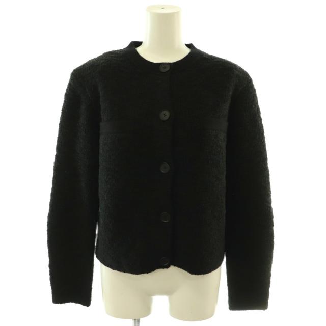 【中古】未使用品 セオリーリュクス theory luxe 24AW MUSCA COLONEL カーディガン ニット 38 ブラック /CX ■OS