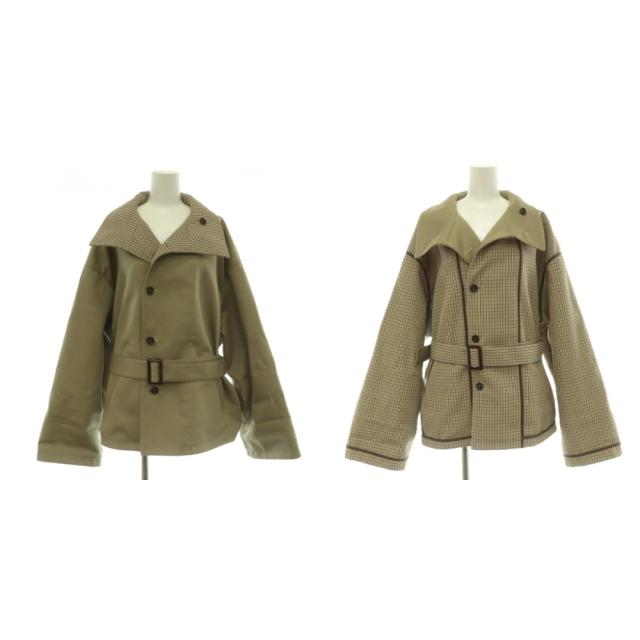【中古】マディソンブルー 26SS SINGLE TRENCH COAT シングルトレンチコート アウター リバーシブル 00 MB261-2001