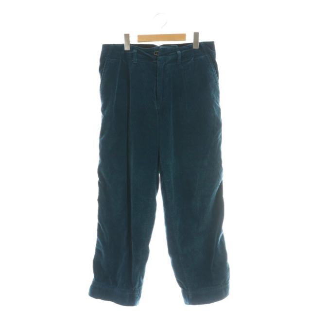 【中古】カラー kolor BESCON CORDUROY PACKERING PANT コーデュロイパンツ 1 ダークグリーン /ES ■OS ■SH メンズ