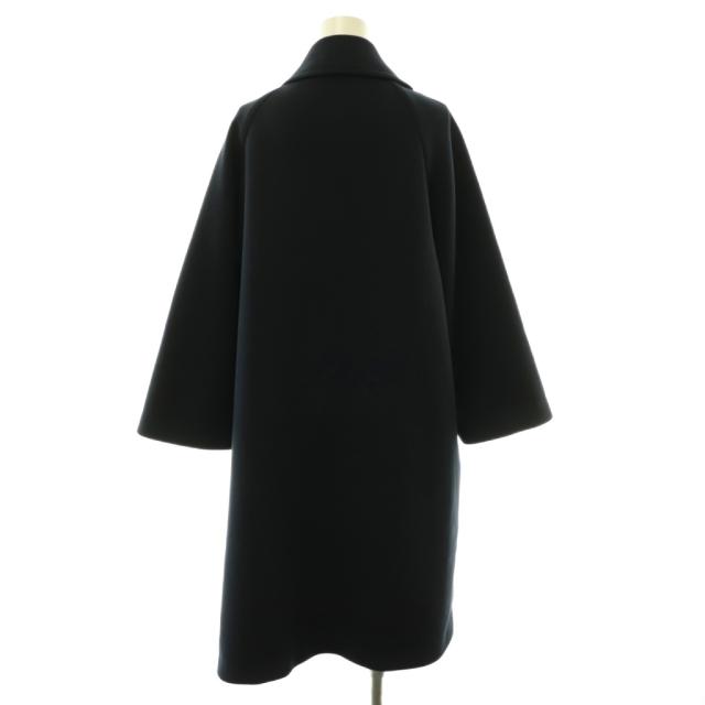 【中古】Lisiere L'Appartement リジェール アパルトモン 25AW LONG W COAT コート ダブル ロング ネイビー /HK ■OS_1