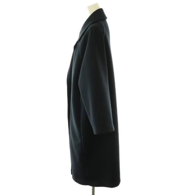 【中古】Lisiere L'Appartement リジェール アパルトモン 25AW LONG W COAT コート ダブル ロング ネイビー /HK ■OS_2