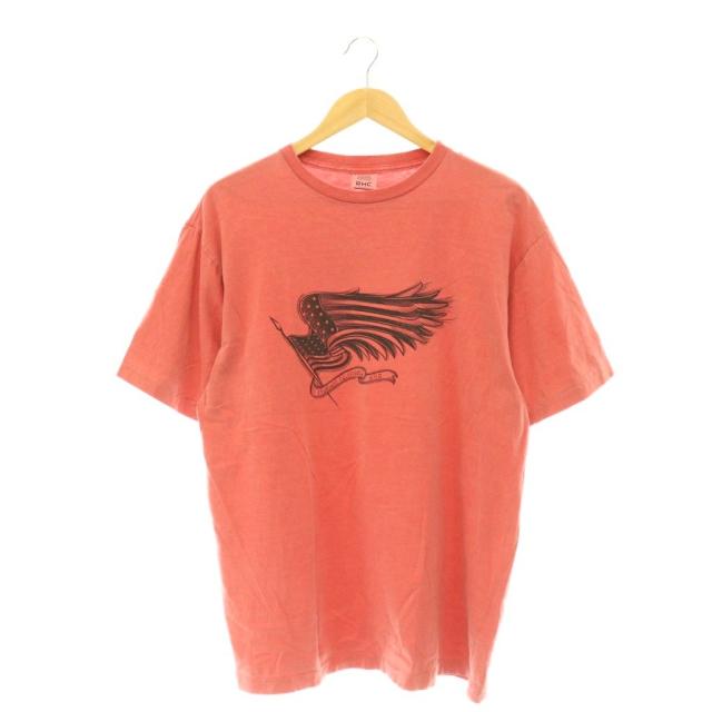 【中古】スタンダード カリフォルニア STANDARD CALIFORNIA ×RHC Komy Tee コミー Tシャツ カットソー XL レッド