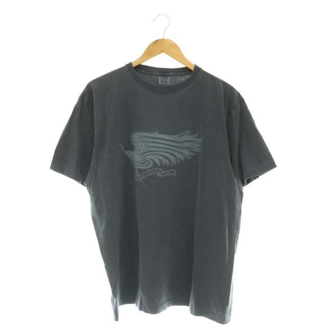 【中古】スタンダード カリフォルニア STANDARD CALIFORNIA ×RHC Komy Tee コミー Tシャツ カットソー XL ネイビー