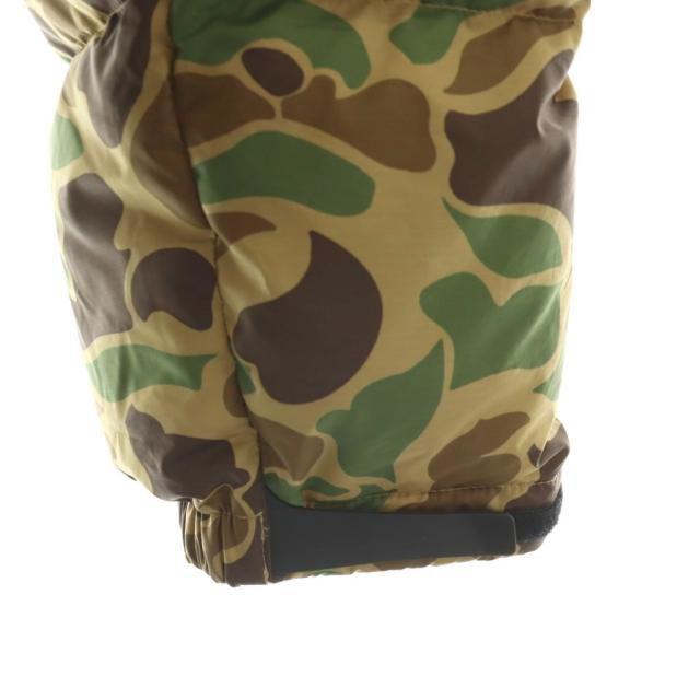 【中古】ポロ ラルフローレン for Ron Herman 25FW Down Jacket ダウンジャケット フード付き カモフラ柄 XL カーキ_4